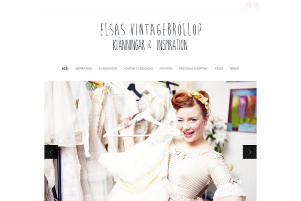 Isabelle theme site design template sample