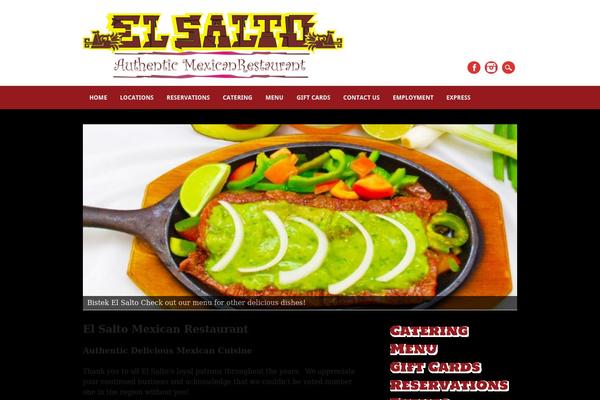 Restaurateur theme site design template sample