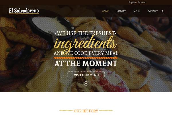 Specular theme site design template sample