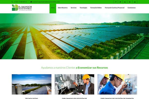 Site using Elementor1 plugin