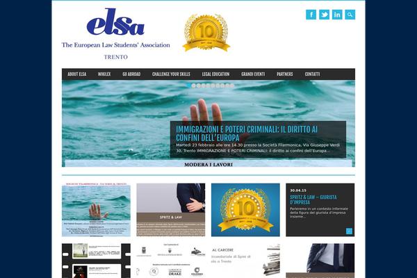 Magazino theme site design template sample
