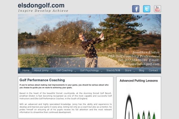 Skeleton theme site design template sample