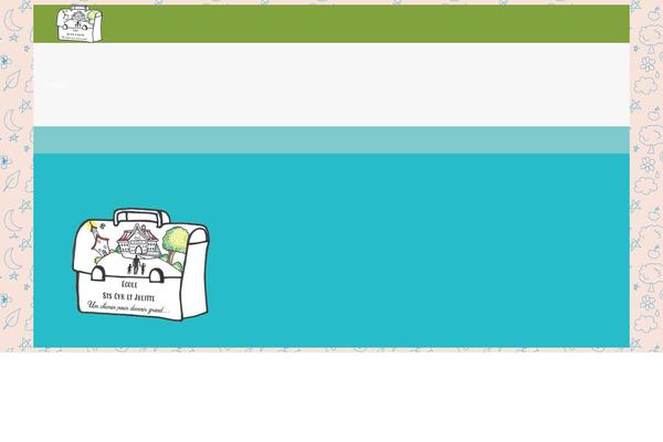 Educator theme site design template sample