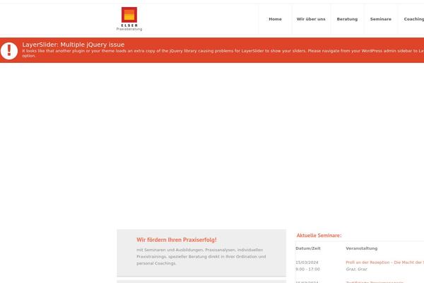 Inspira theme site design template sample