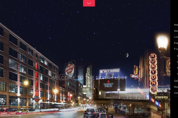 Fullpane theme site design template sample