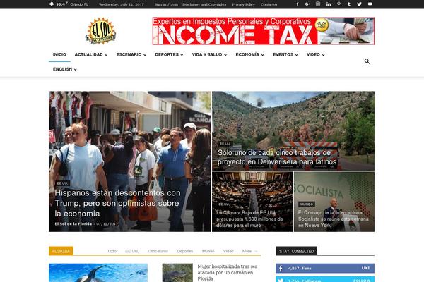 Site using Lazy Load XT plugin