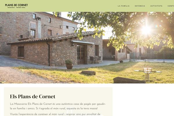 Alloggio theme site design template sample