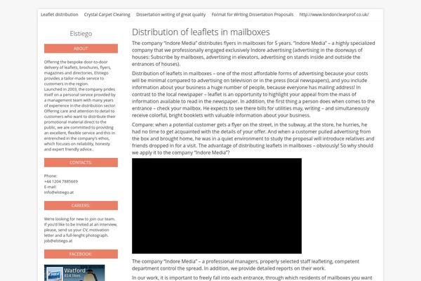 Tuesday theme site design template sample
