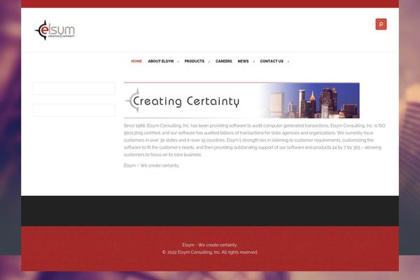 Exist theme site design template sample