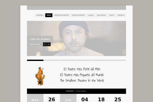 Eventure theme site design template sample