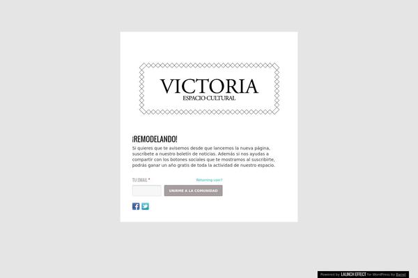 Launch Effect theme site design template sample