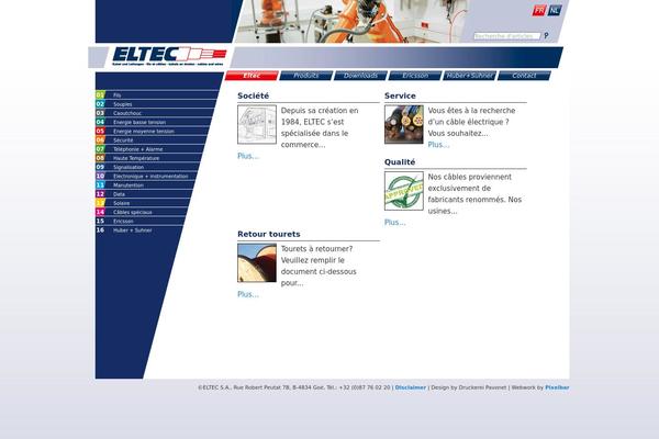 FoundationPress theme site design template sample