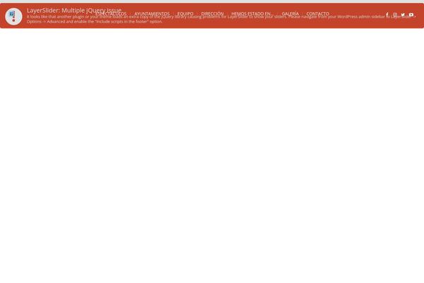 Site using Cmsmasters-events-schedule plugin