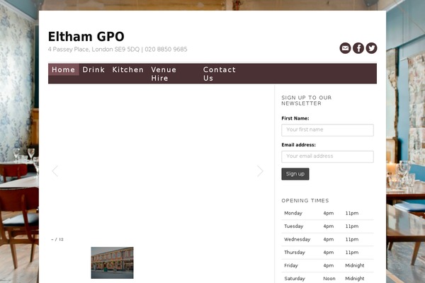 Site using Easy Backstretch plugin