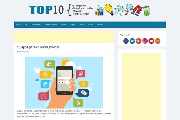 eltop10.org site used Simple Life