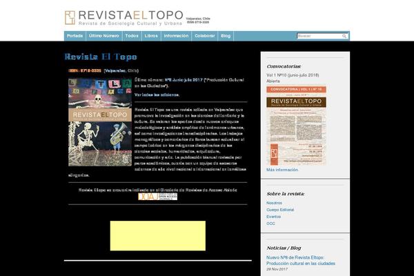 Annotum Base theme site design template sample
