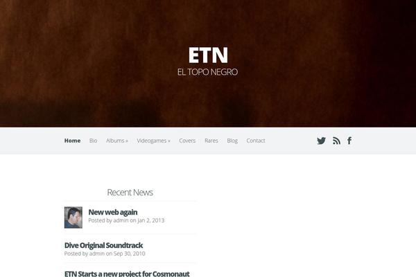 Harmony theme site design template sample