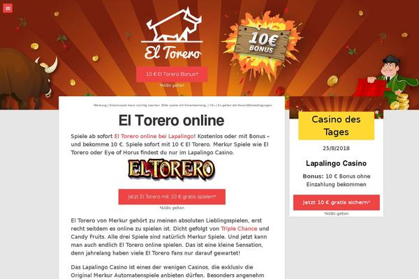 eltorero.org site used Foundation