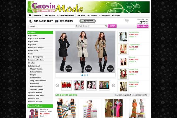 WP-Grosir theme site design template sample