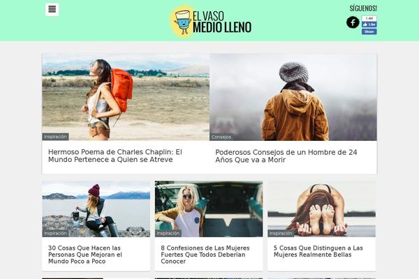 Site using Crafty Social Buttons plugin