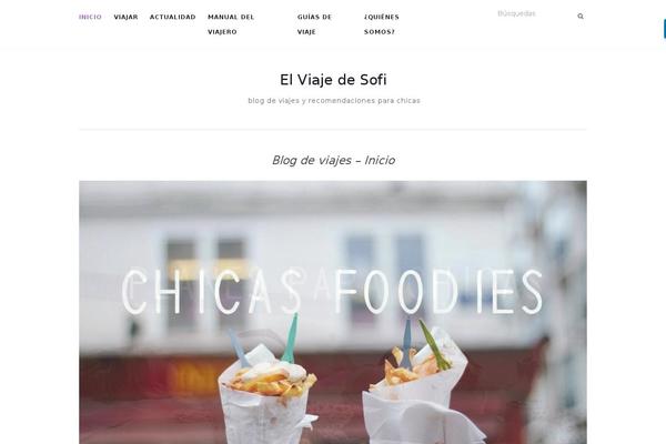 elviajedesofi.com site used Elviajedesofi.wp