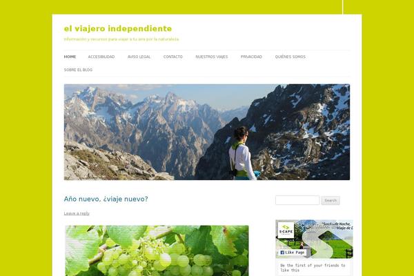 Site using Mini twitter feed plugin