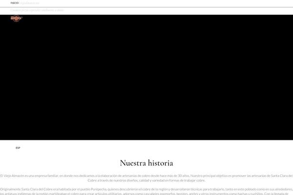 Creator theme site design template sample