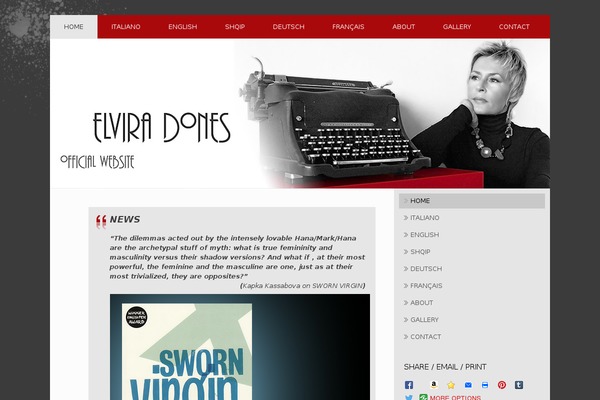 Site using CleanPrint plugin