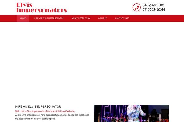 elvisimpersonators.net.au site used Elvisimpersonators