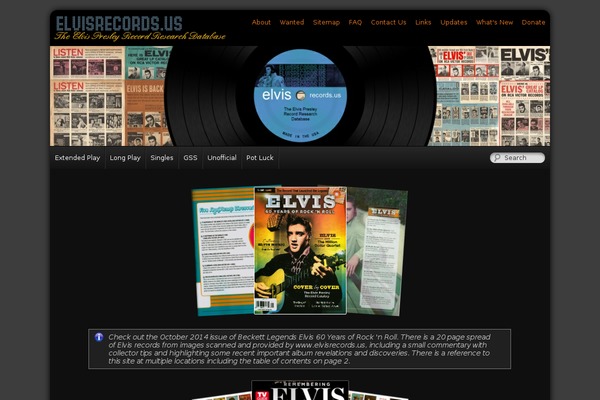 elvisrecords.us site used Elvisrecords
