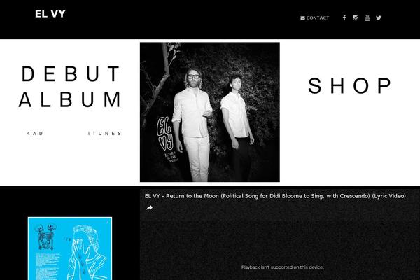 Music theme site design template sample