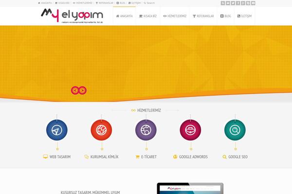 El theme site design template sample