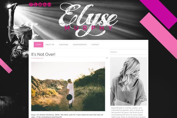 Standard theme site design template sample