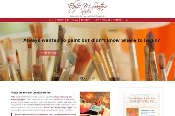 Enfold theme site design template sample