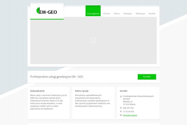 em-geo.pl site used Happytheme