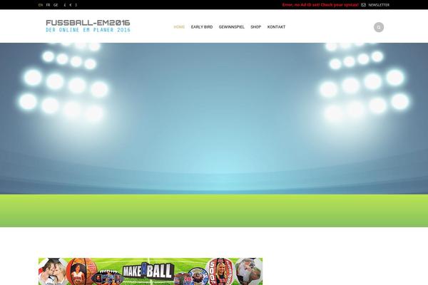 Royal theme site design template sample