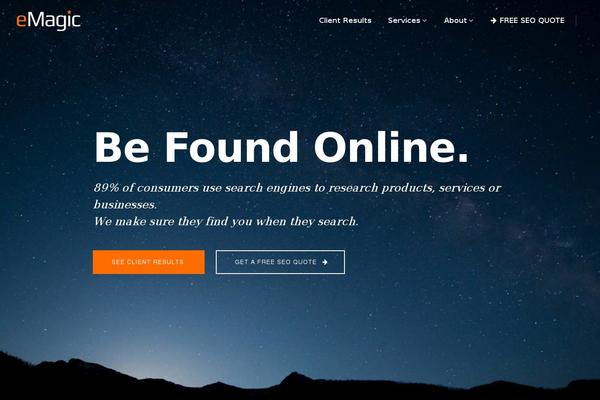 Pitchwp theme site design template sample