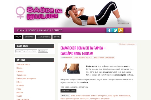 Parabola theme site design template sample