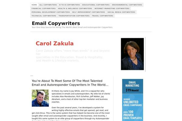 Thesis 1.7 theme site design template sample
