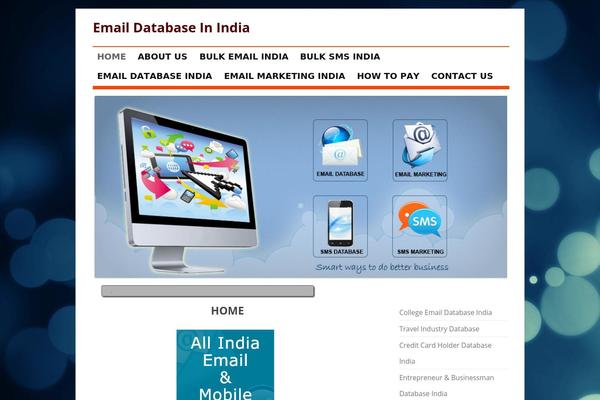 Flexy theme site design template sample