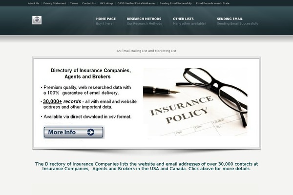 Karma theme site design template sample