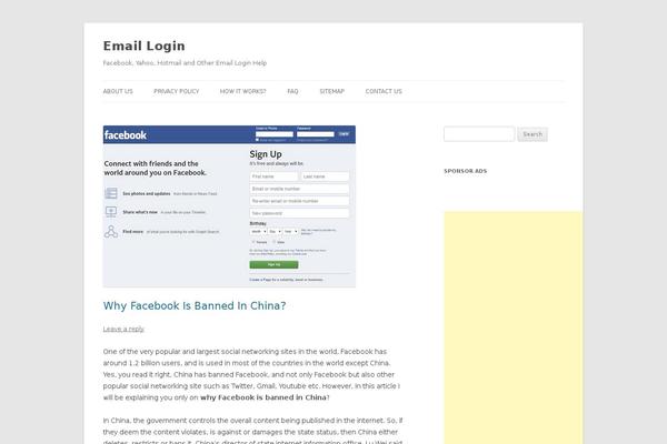 Site using WP Socializer plugin