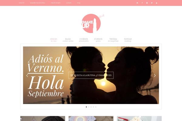 Flourish theme site design template sample