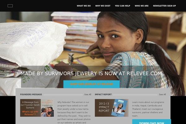 Passage theme site design template sample