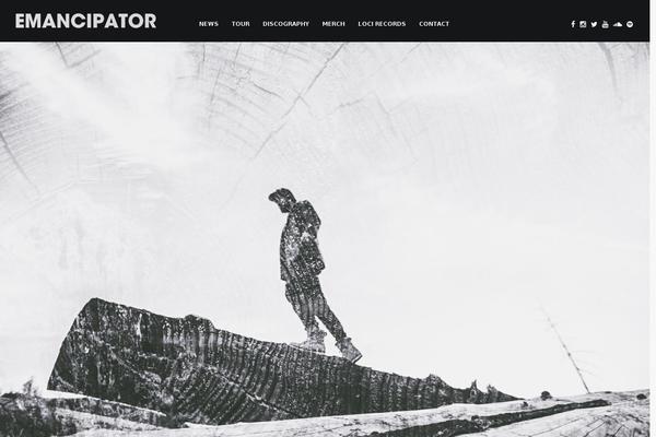 Uncode theme site design template sample