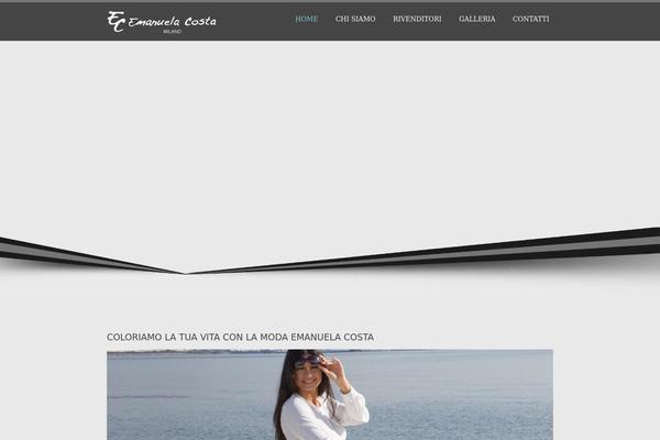 Fashion theme site design template sample