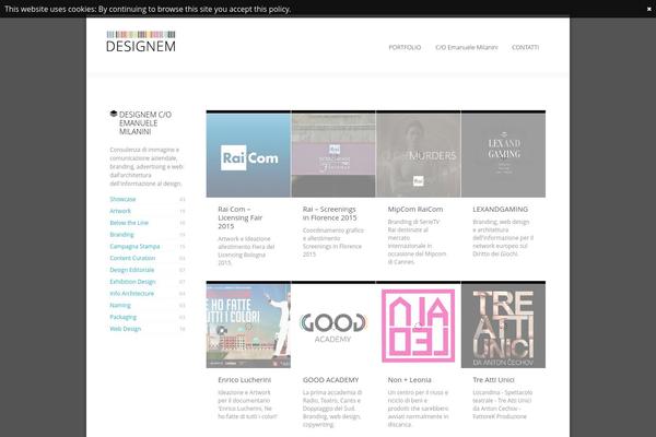 emanuelemilanini.com site used Nerve
