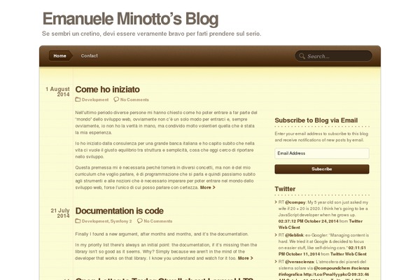 Notepad theme site design template sample