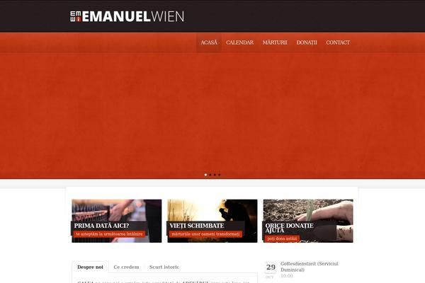 Churchope theme site design template sample