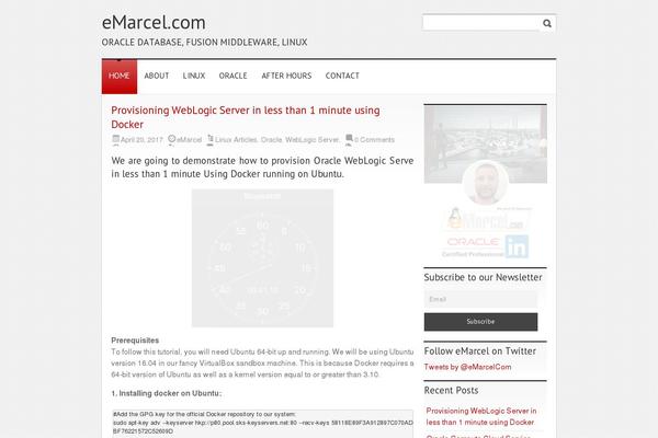Lumos theme site design template sample